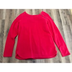 IZOD Sweater, Women's Size Small, Red, Long Sleeve, Pullover